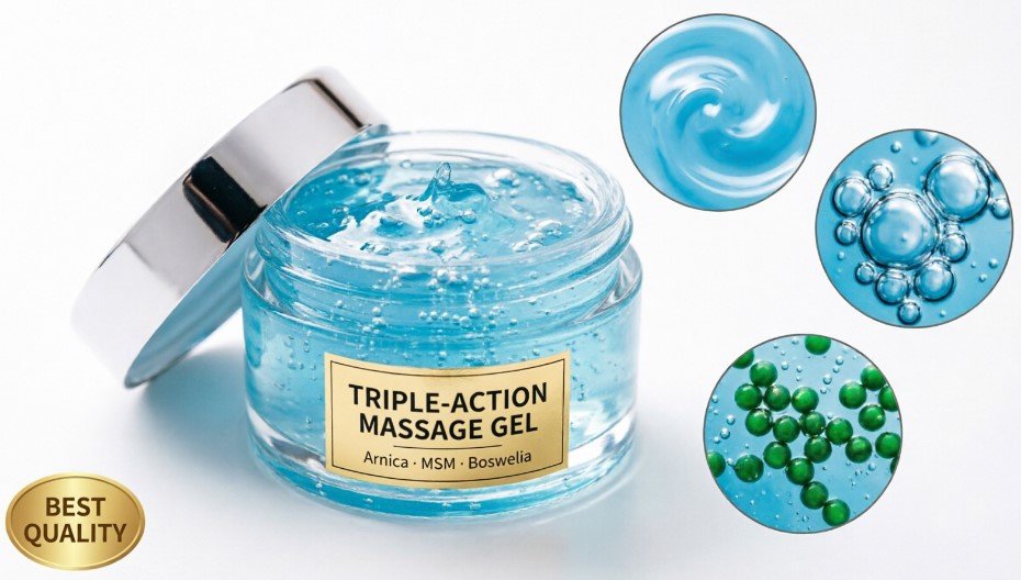 Kinzeno Massage Gel Kinzeno Triple-Action Massage Gel