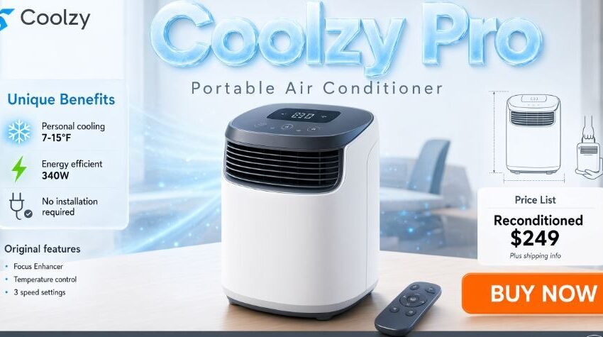 Coolzy Portable Air Conditioner