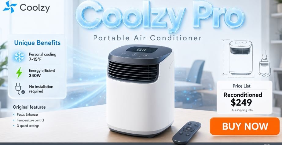 Coolzy Portable Air Conditioner