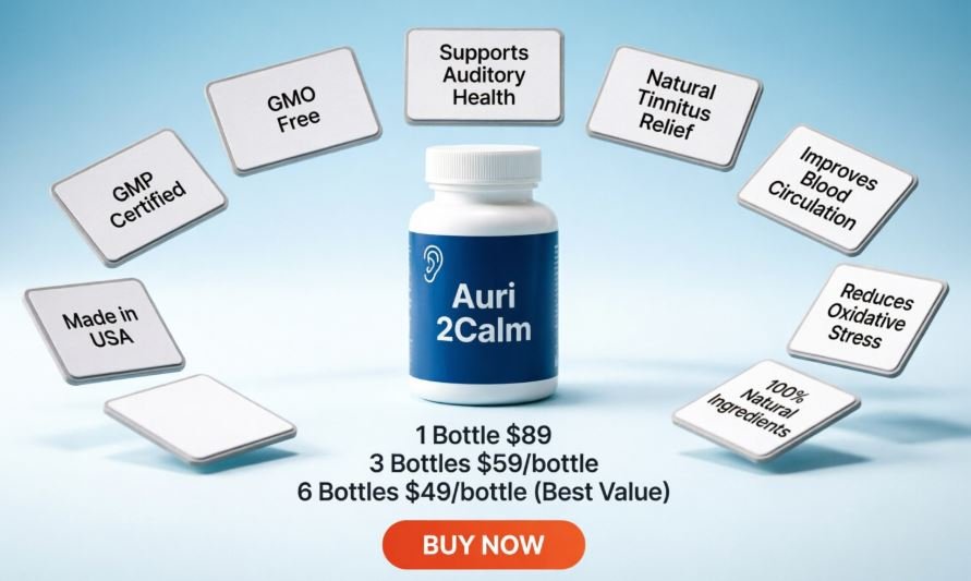 Auri2Calm Tinnitus Relief Supplements