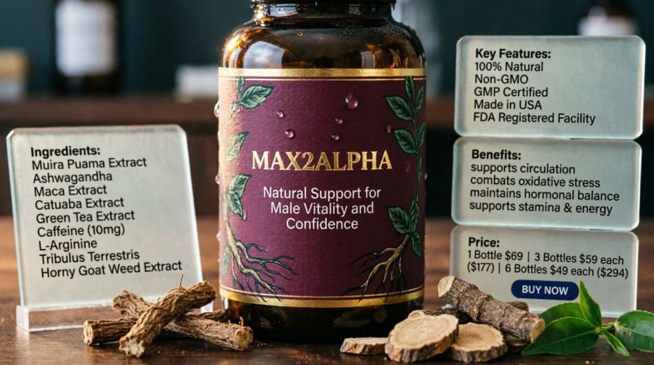 Max2Alpha Male Enhancement Gummies Max2Alpha Male Enhancement Gummies