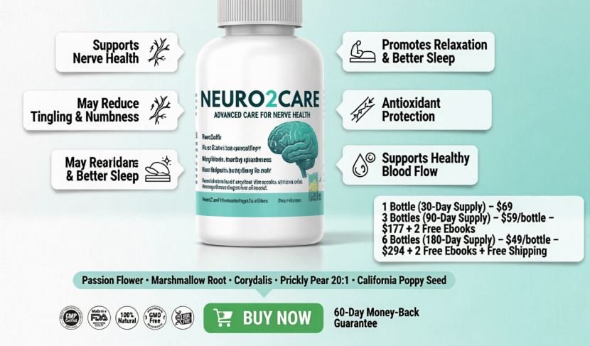 Neuro2Care Brain Neuropathy Supplement