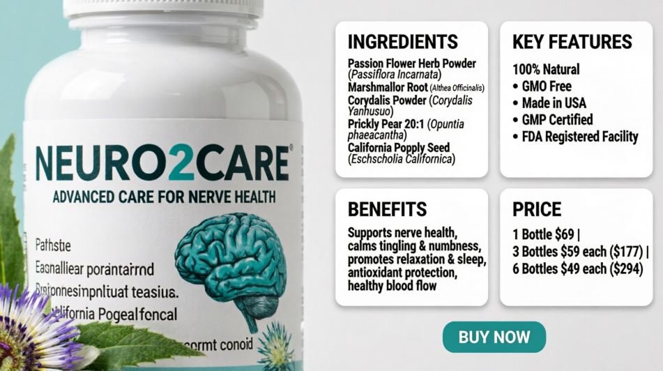 Neuro2Care Brain Supplement