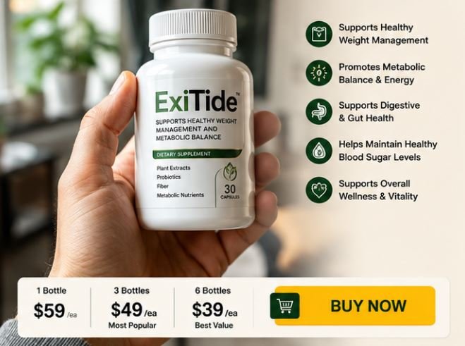 ExiTide Support Healthy Weight Management Capsules