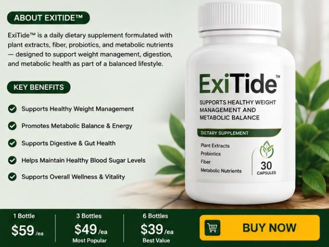 ExiTide Support Healthy Weight Management Formula Buy Now