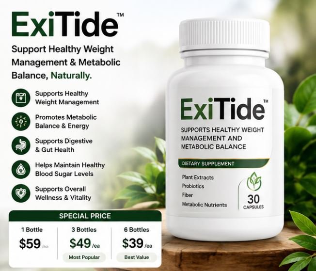 ExiTide Support Healthy Weight Management and Metabolic Balance